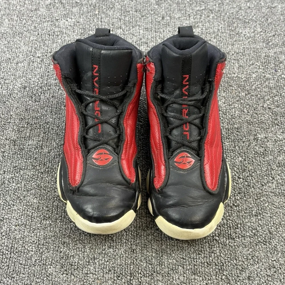 Nike Air Jordan Pro Strong‎ Black Red Youth Sneakers 407485-601 Size 3Y